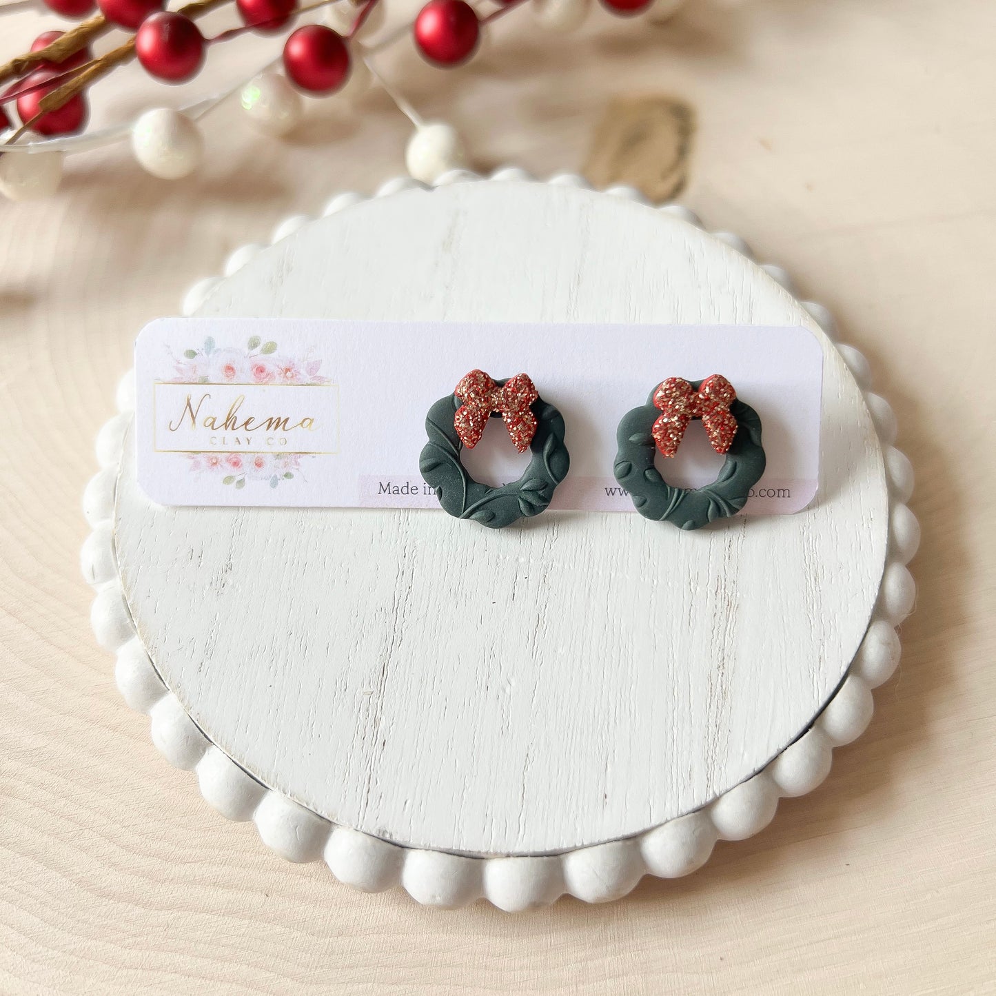 Wreath Studs