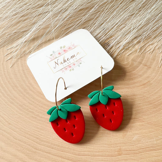 Strawberry Hoops