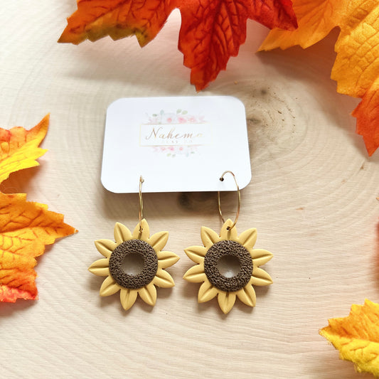 Sunflower Hoops