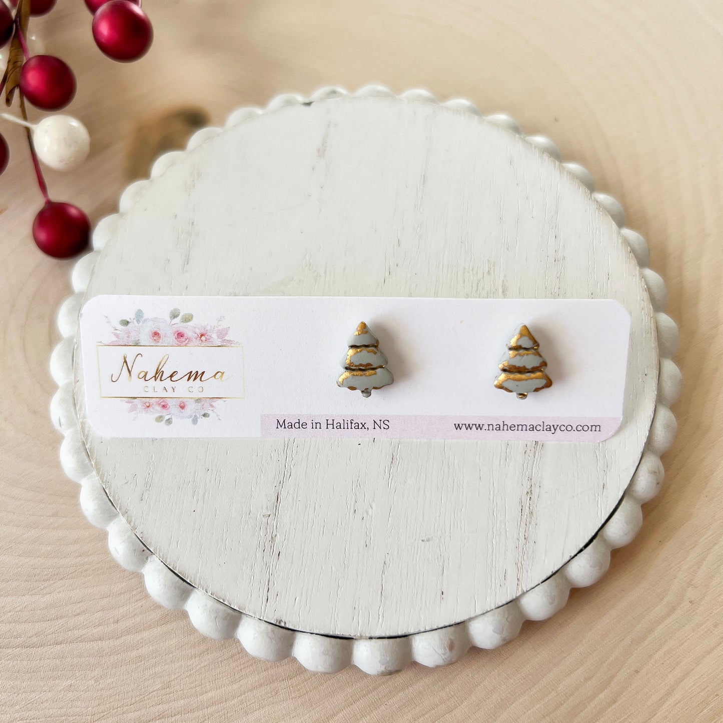 Gold Leaf Mini Trees