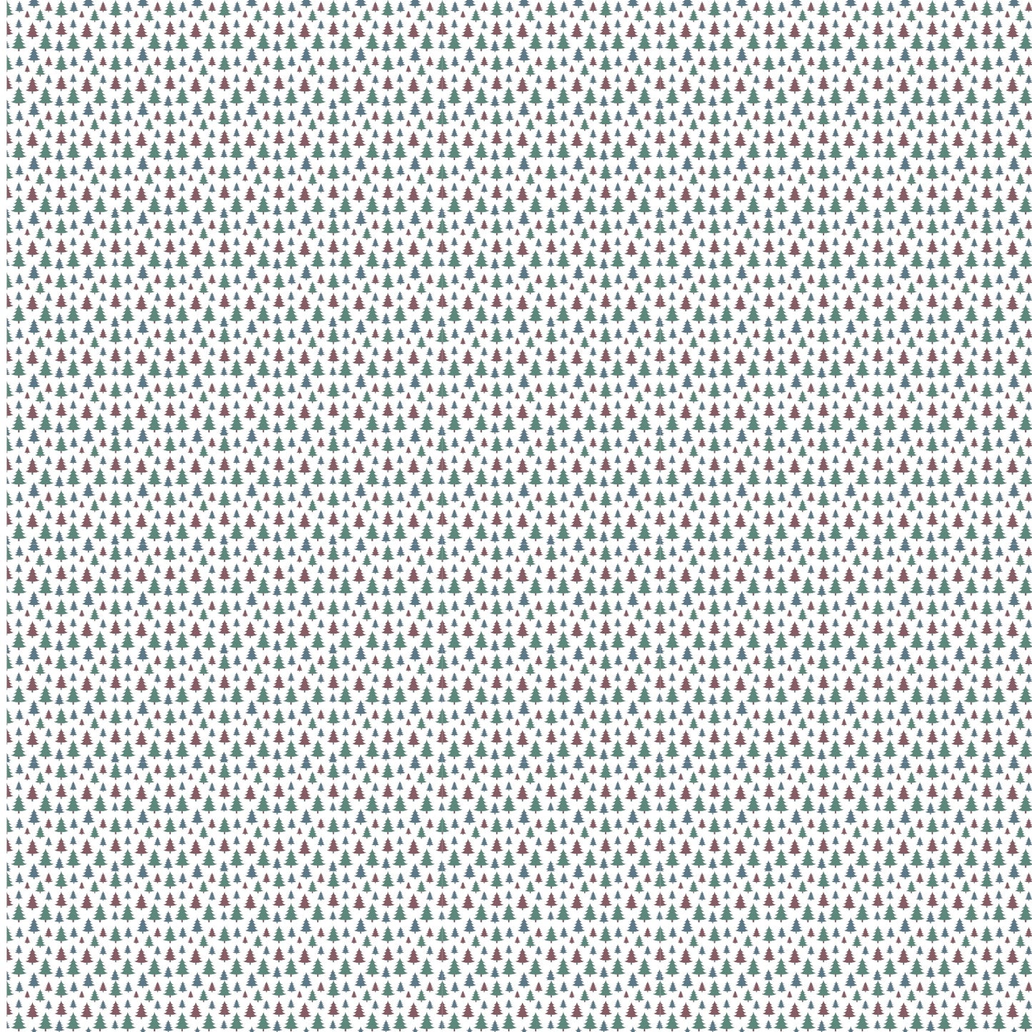 Christmas Trees Transfer Sheet