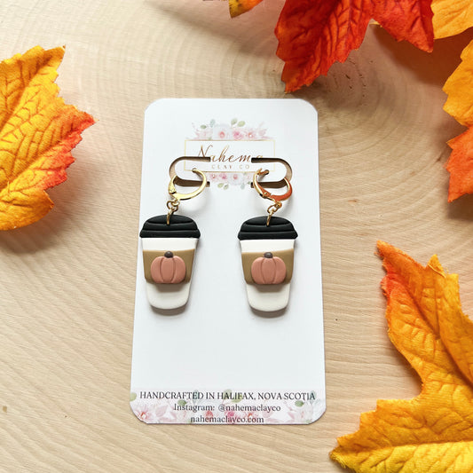 Pumpkin Spice Dangles