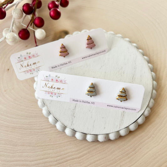 Gold Leaf Mini Trees