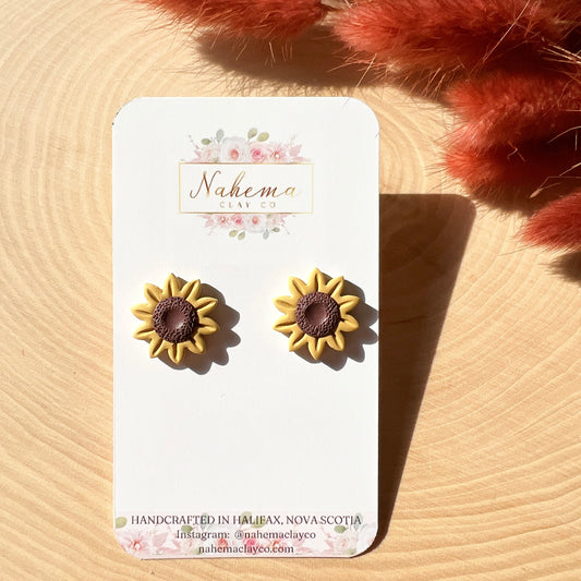 Sunflower Studs