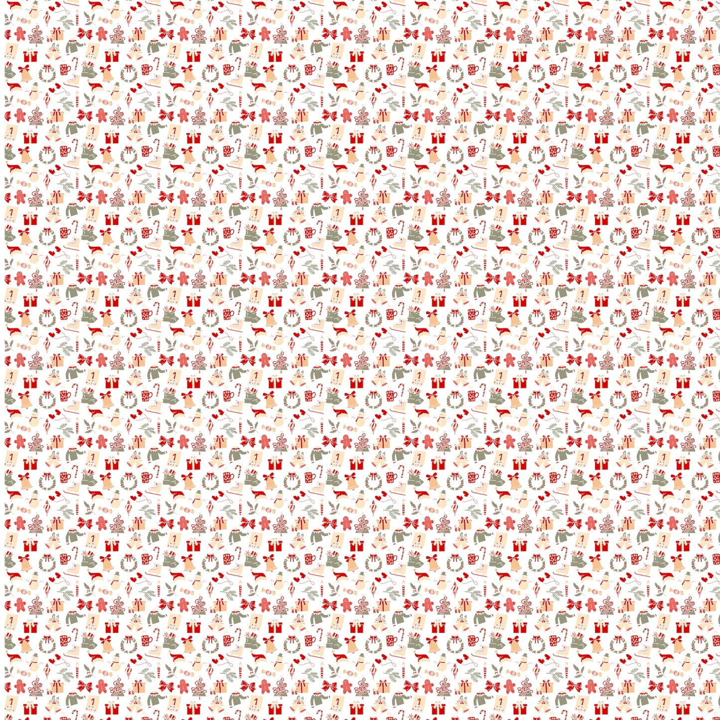 Christmas 1 Transfer Sheet