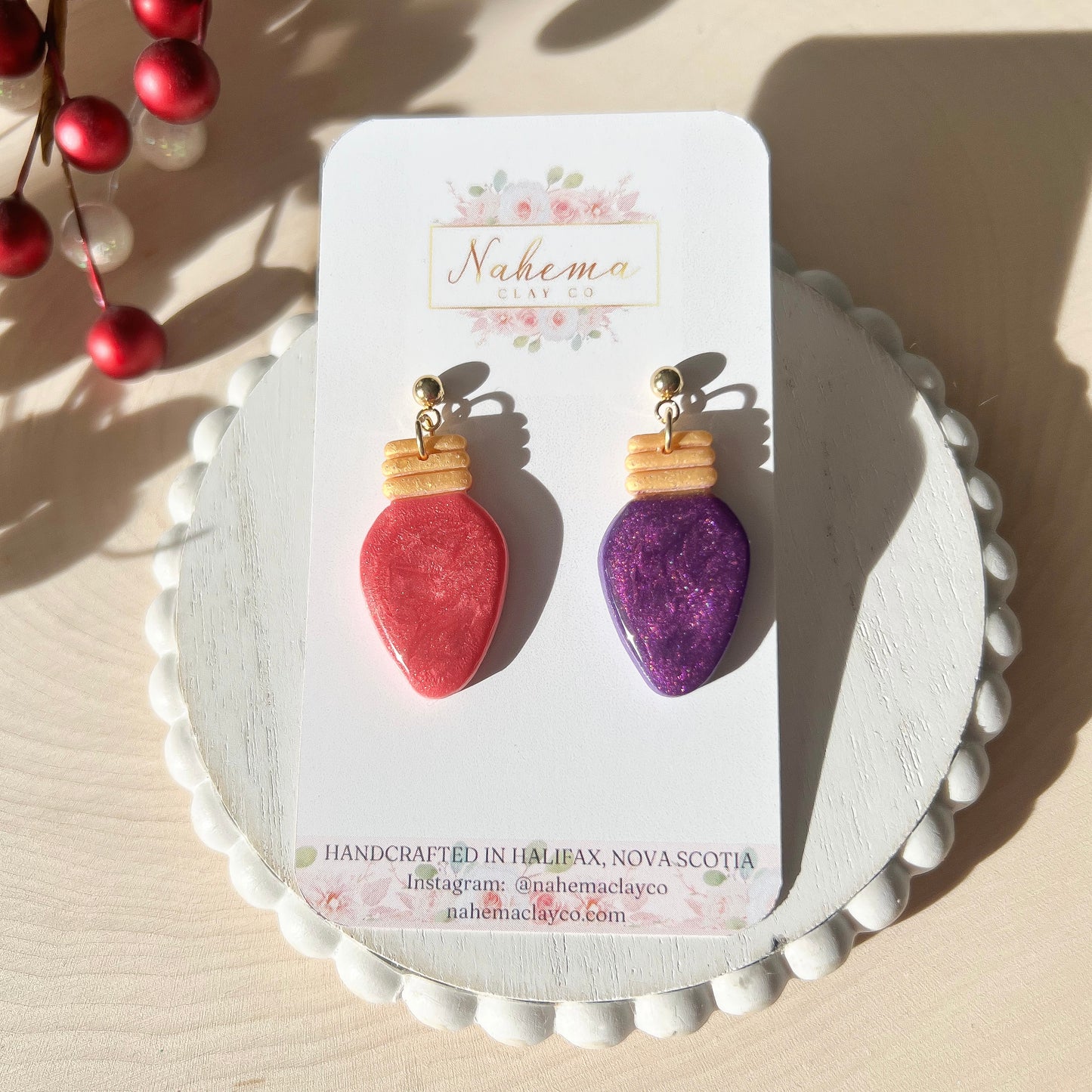 Shimmering Light Dangles