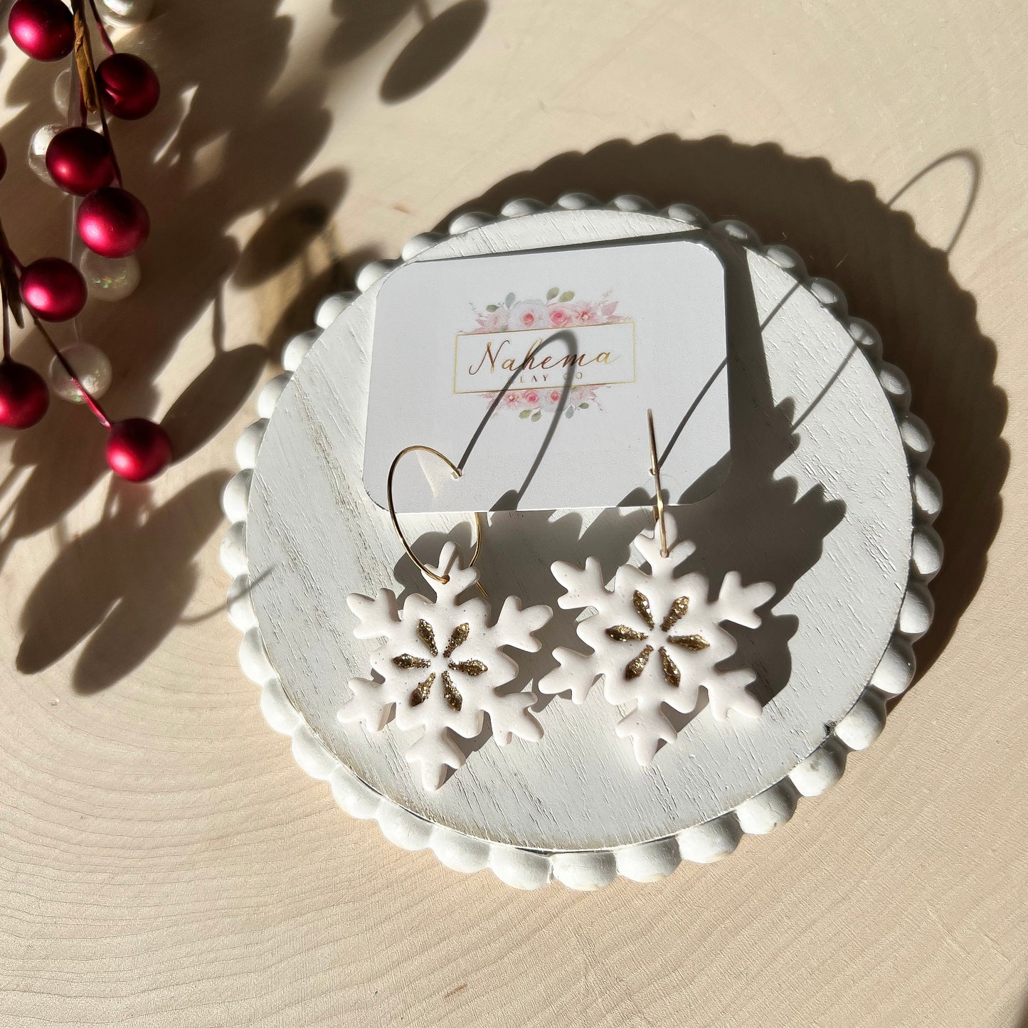 Snowflake Hoops
