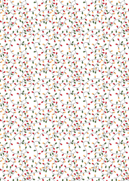 String Lights Transfer Sheet